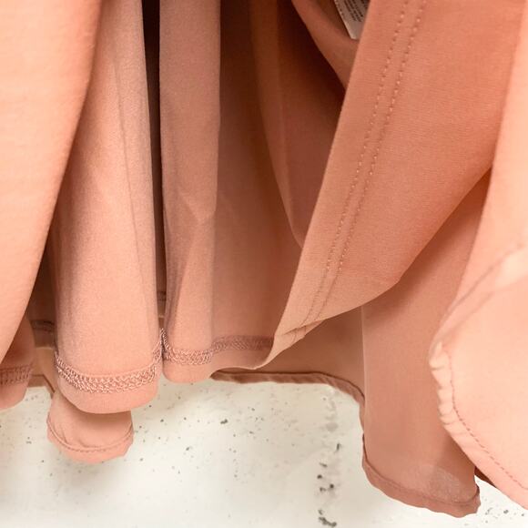 Show Me Your Mumu Caitlin Ruffle Maxi Dress Rustic Mauve Crisp Size Small - Picture 11 of 13